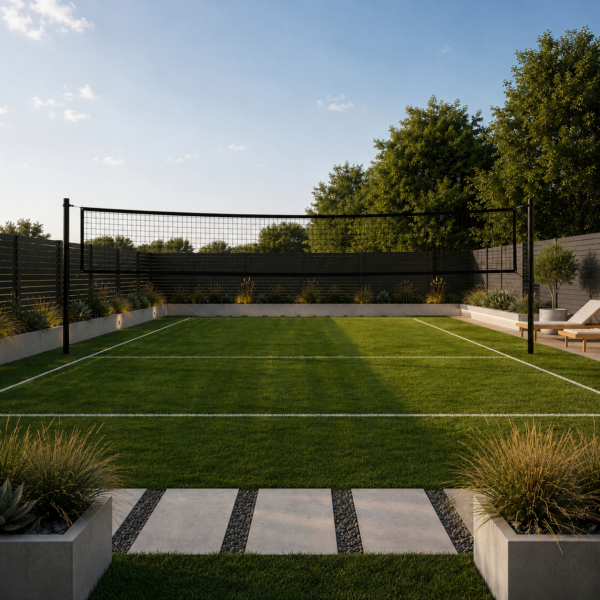 ChatGPT Image Jul 28, 2026 at 07_16_57 PM Bærbart nett for volleyball, badminton, tennis og andre ballspill, stort, 8,5 × 1 m