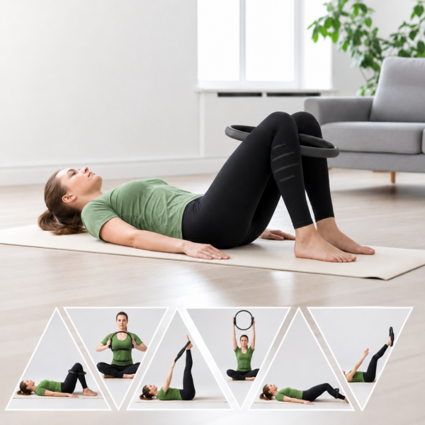 Pilatesring-22 Pilatesring 38 cm – Treningsring med ergonomiske håndtak for pilates og yoga