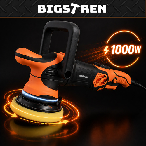 Bilpoleringsmaskin 1000 W Svart
