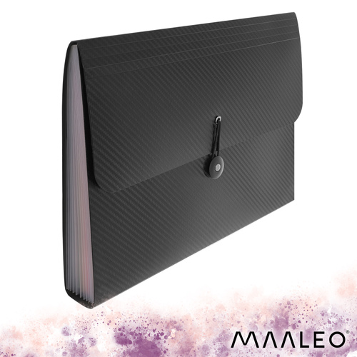 eng_pl_13-compartment-document-folder-Maaleo-27227-18791_2.jpg Arkivveske Dokumentmappe A4 Med 13 Rom