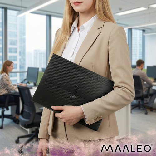 eng_pl_13-compartment-document-folder-Maaleo-27227-18791_5.jpg Arkivveske Dokumentmappe A4 Med 13 Rom