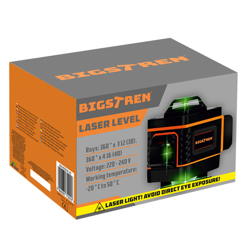 eng_pl_16-line-360-degree-laser-level-15932_2.jpg 4D krysslaser med grønn laser, vater og etui 16-Linjers 360° Lasernivå