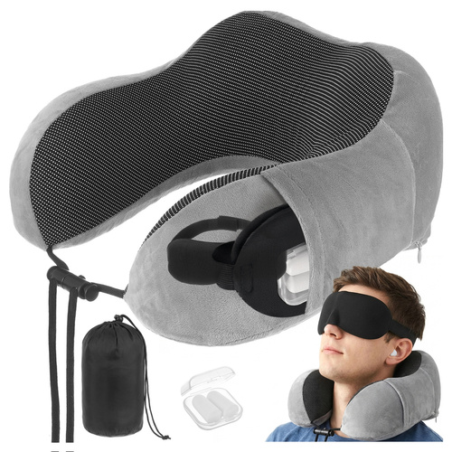 eng_pl_3D-Travel-Pillow-Xtrobb-26087-18774_13.jpg 3D-Reisepute i minneskum, 4-i-1-sett for fly og bil