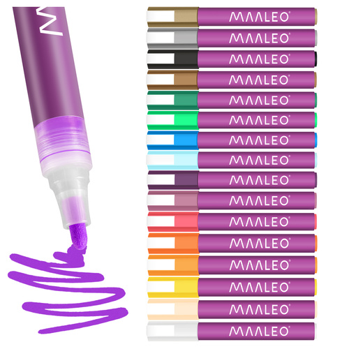 eng_pl_Acrylic-markers-set-of-16-Maaleo-27051-18807_13.jpg Akrylmarkører Sett Med 16 Farger