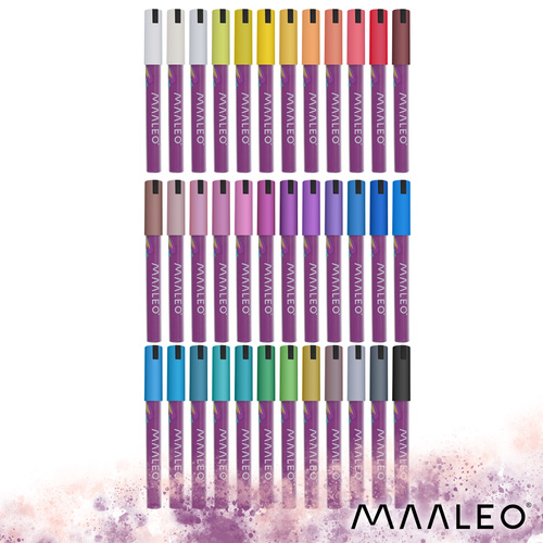 eng_pl_Acrylic-markers-set-of-36-Maaleo-25813-18597_4.jpg Akrylmarkører Sett 36 Farger Multicolor