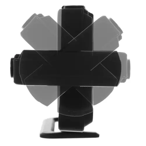 Vekkerklokke Med LED-Display Og Projektor Svart