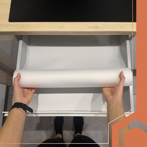 Antisklimatte Hvit 500 x 50 cm Plast