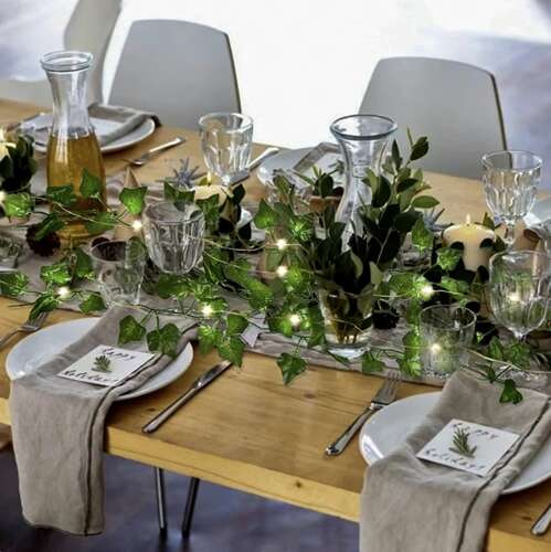 eng_pl_Artificial-ivy-LED-Gardlov-24538-17941_4.jpg Kunstig Eføy Med LED Lyslenke Grønn