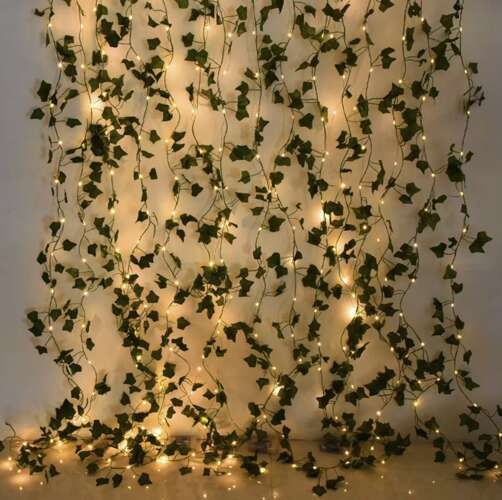 eng_pl_Artificial-ivy-LED-Gardlov-24538-17941_5.jpg Kunstig Eføy Med LED Lyslenke Grønn