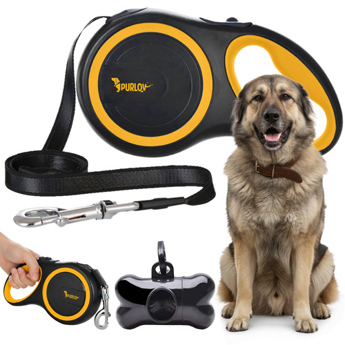 eng_pl_Automatic-dog-leash-8m-50kg-Purlov-19786-16305_12.jpg Automatisk Hundebånd Svart 8 m 50 kg Plast