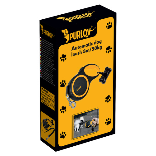 eng_pl_Automatic-dog-leash-8m-50kg-Purlov-19786-16305_14.jpg Automatisk Hundebånd Svart 8 m 50 kg Plast