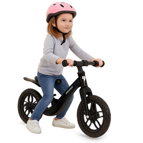 eng_pl_Balance-bike-black-Kruzzel-25767-18262_4.jpg Balansesykkel for barn fra 2 år, lett barnesykkel med 12-tommers hjul og skulderrem