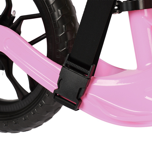 eng_pl_Balance-bike-pink-Kruzzel-25768-18263_4.jpg Balansesykkel for barn fra 2 år, lett barnesykkel med 12-tommers hjul og skulderrem Rosa