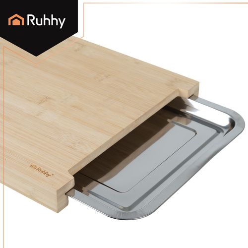 eng_pl_Bamboo-board-with-containers-Ruhhy-25707-18752_10.jpg Bambus Skjærebrett Med Oppbevaringsbokser
