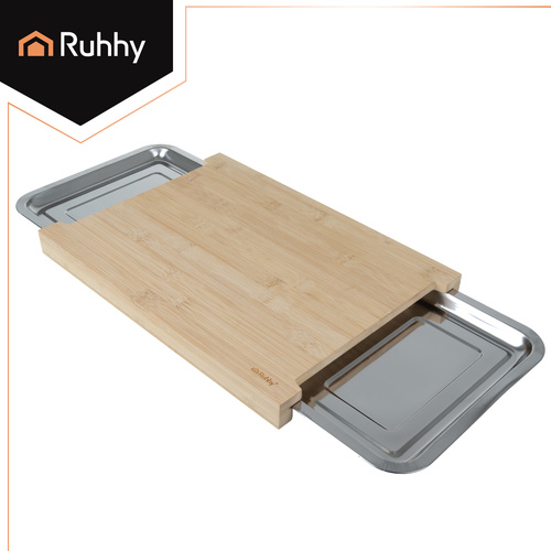eng_pl_Bamboo-board-with-containers-Ruhhy-25707-18752_8.jpg Bambus Skjærebrett Med Oppbevaringsbokser