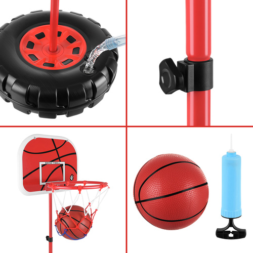eng_pl_Basketball-basket-170cm-18905_1.jpg Basketballkurv Svart 170 cm Metall