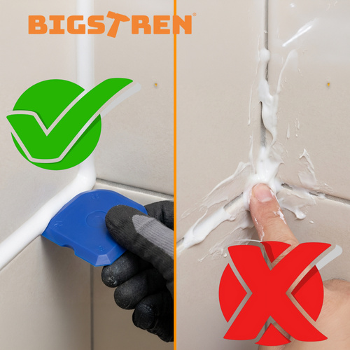 eng_pl_Bigstretch-600ml-Silicone-Caulking-Gun-18885_20.jpg Fugepistol Grå 600 ml Silikon