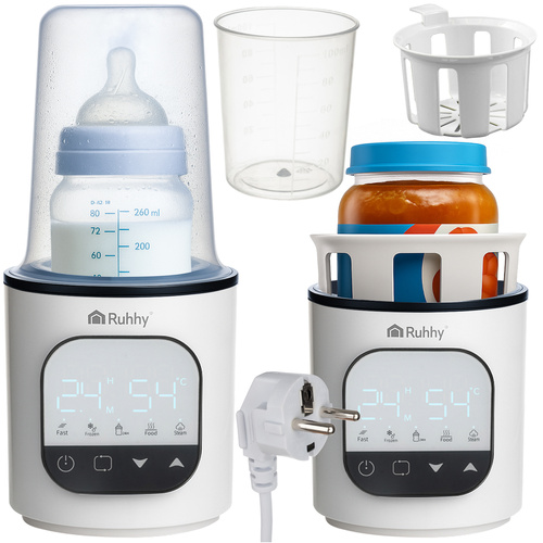 eng_pl_Bottle-Warmer-5-in-1-Ruhhy-25962-18260_15.jpg Flaskevarmer og sterilisator for barnemat, melk og vann – BPA-fri 5-i-1 Hvit Multifunksjon