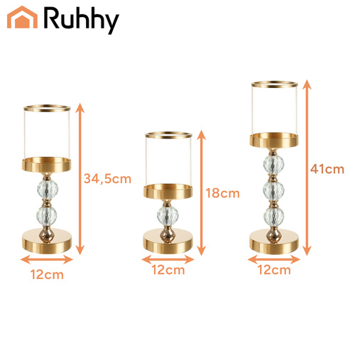 eng_pl_Candlestick-lantern-set-3-pcs-gold-Ruhhy-26487-18556_8.jpg Lysestake Og Lanterne Sett 3 Deler Gull