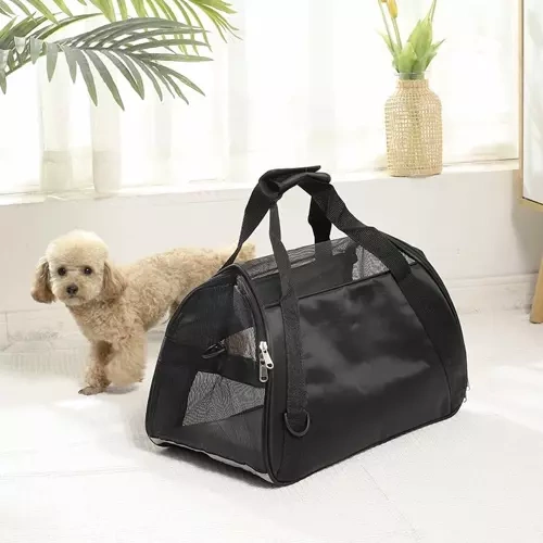 eng_pl_Carrier-bag-for-dog-cat-Purlov-20940-16483_12.webp Bæreveske For Hund Og Katt Svart Stoff