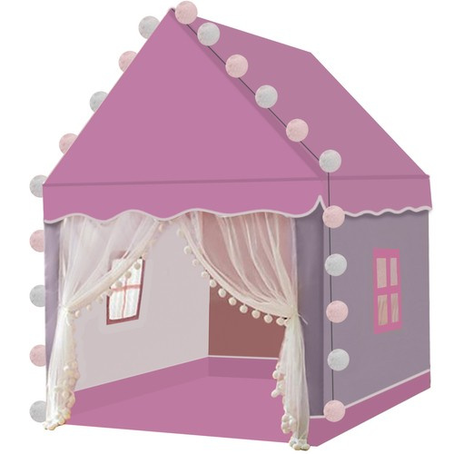 eng_pl_Children-39-s-tent-pink-Kruzzel-22653-17144_11.jpg Barnetelt - Leketelt Med lys Rosa