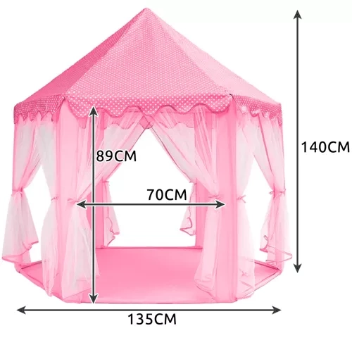 eng_pl_Children-39-s-tent-pink-Kruzzel-23869-17597_11.webp Barnetelt Rosa 135 cm