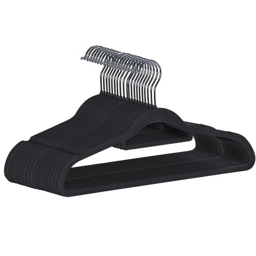 eng_pl_Clothes-hanger-20pcs-black-Ruhhy-22536-17021_1.jpg Kleshengere Svart 20-pakning Plast