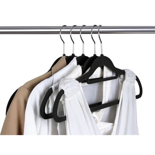eng_pl_Clothes-hanger-20pcs-black-Ruhhy-22536-17021_5.jpg Kleshengere Svart 20-pakning Plast