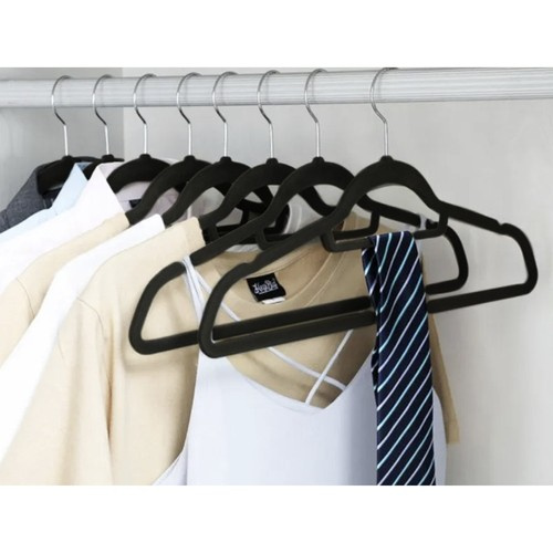 eng_pl_Clothes-hanger-20pcs-black-Ruhhy-22536-17021_6.jpg Kleshengere Svart 20-pakning Plast