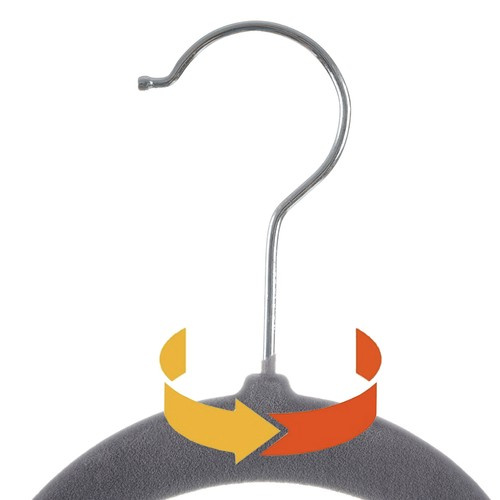 eng_pl_Clothes-hanger-20pcs-gray-Ruhhy-22535-16917_10.jpg Kleshengere Grå 20-pakning Plast