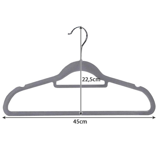eng_pl_Clothes-hanger-20pcs-gray-Ruhhy-22535-16917_13.jpg Kleshengere Grå 20-pakning Plast