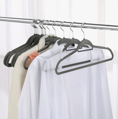eng_pl_Clothes-hanger-20pcs-gray-Ruhhy-22535-16917_3.jpg Kleshengere Grå 20-pakning Plast