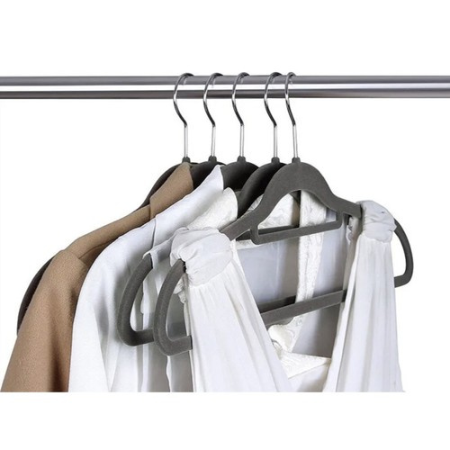 eng_pl_Clothes-hanger-20pcs-gray-Ruhhy-22535-16917_6.jpg Kleshengere Grå 20-pakning Plast