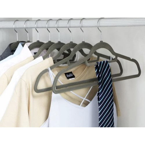 eng_pl_Clothes-hanger-20pcs-gray-Ruhhy-22535-16917_7.jpg Kleshengere Grå 20-pakning Plast