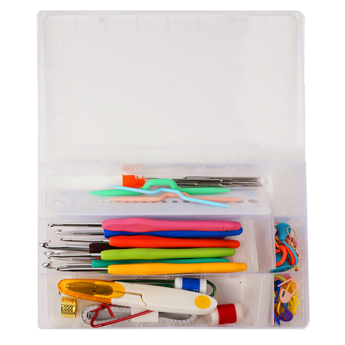 eng_pl_Crochet-set-113pcs-Maaleo-25885-18258_4.png Heklesett 113 Deler Flerfarget Tilbehør