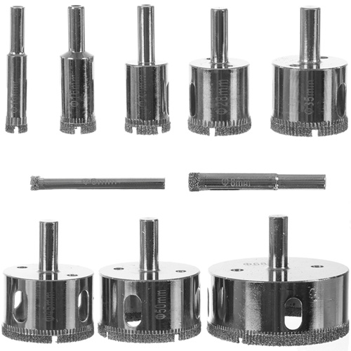 eng_pl_Diamond-hole-saws-set-of-10-Bigstren-21641-16731_9.jpg Diamant Hullsagsett 10 Deler Grå