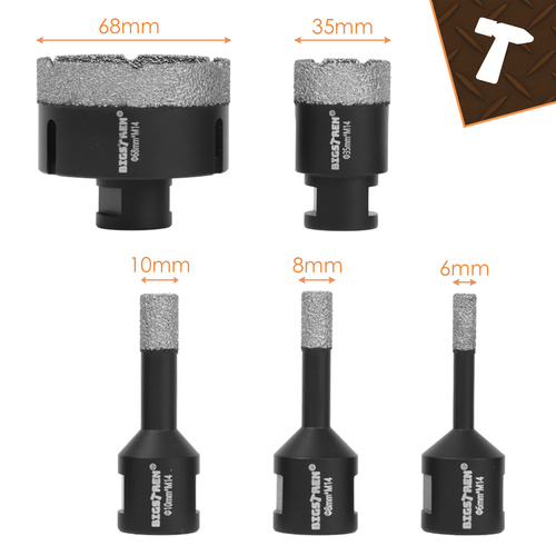 eng_pl_Diamond-hole-saws-set-of-6-Bigstreen-27079-18748_8.jpg Diamant Hullsagsett 6 Deler Grå