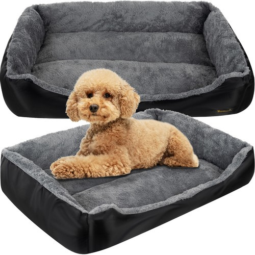 eng_pl_Dog-cat-bed-60x45cm-Purlov-24288-17920_13.jpg Hund- Og Katteseng Grå 60 x 45 cm Stoff