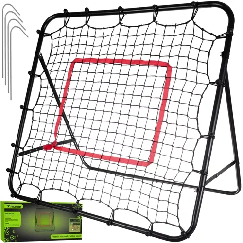 eng_pl_Football-goal-120x120x50-Trizand-23611-17628_10.webp Fotballmål Hvit 120 x 120 x 50 cm Metall