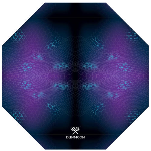 eng_pl_Gaming-mat-under-the-chair-8-corner-Dunmoon-25955-18285_2.jpg Stolunderlag For Gamingstol Gummi 8 Hjørner Svart/Lilla 120 cm