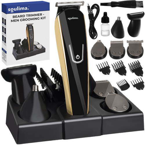 eng_pl_Hair-trimmer-machine-23574-17571_9.jpg Hårklipper og skjeggtrimmer, 10-delt sett, trådløs barbermaskin