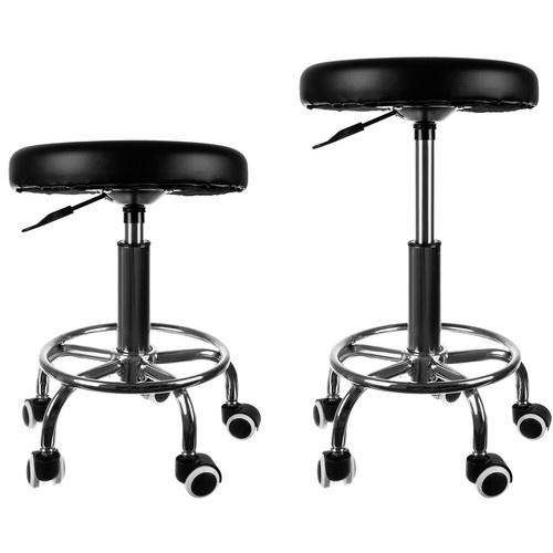 eng_pl_Hairdresser-39-s-stool-stool-SF23505-17445_5.jpg Frisørkrakk Svart Justerbar Høyde Med Hjul