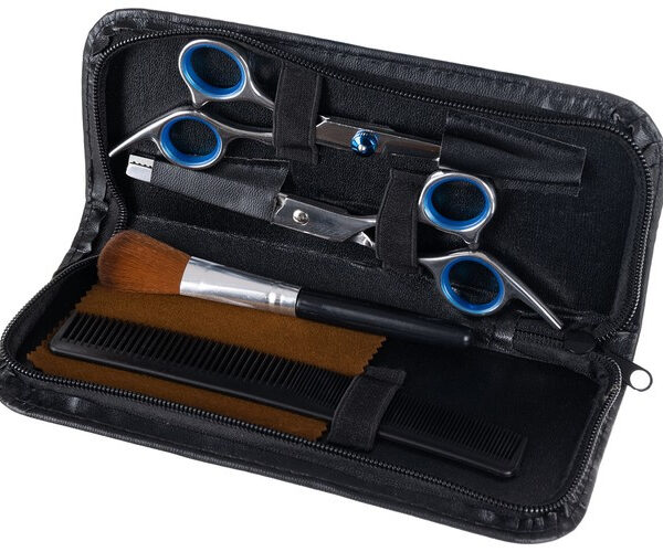 eng_pl_Hairdressing-scissors-2-pcs-accessories-15666_4.jpg Frisørsaks Sett 2 Deler Med Tilbehør Svart