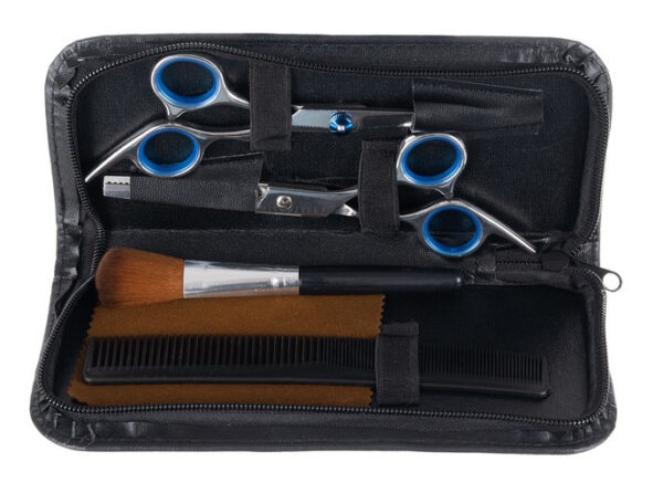 eng_pl_Hairdressing-scissors-2-pcs-accessories-15666_5.jpg Frisørsaks Sett 2 Deler Med Tilbehør Svart