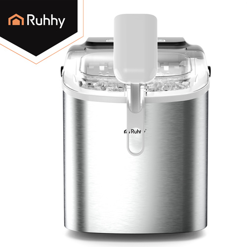 eng_pl_Ice-cube-maker-1-2l-silver-Ruhhy-scoop-19056_9.jpg Isbitmaskin Sølv 1,2 l Med Iskremspade