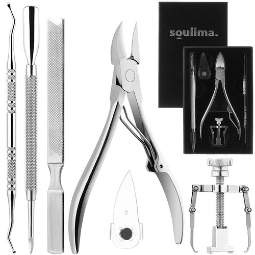 eng_pl_Ingrown-Toenail-Kit-15883_1.jpg Inngrodd Tåneglsett Svart Rustfritt Stål