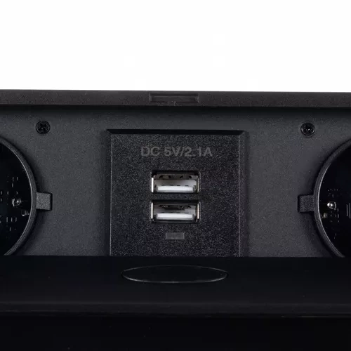 eng_pl_Izoxis-21446-double-USB-socket-hidden-in-the-countertop-16661_5.webp Innfelt USB-stikkontakt, skjult i benkeplaten, svart