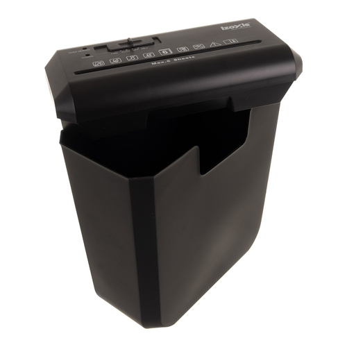 eng_pl_Izoxis-26136-10L-Document-Shredder-18365_1.jpg Dokument Makuleringsmaskin 10 L