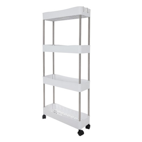 eng_pl_Kitchen-bathroom-shelf-on-wheels-Ruhhy-24291-17787_11.jpg Mobil hyllevogn på hjul for bad, entré og kjøkken, med skap