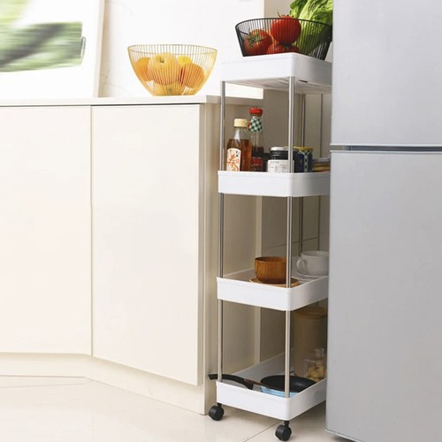 eng_pl_Kitchen-bathroom-shelf-on-wheels-Ruhhy-24291-17787_5.jpg Mobil hyllevogn på hjul for bad, entré og kjøkken, med skap